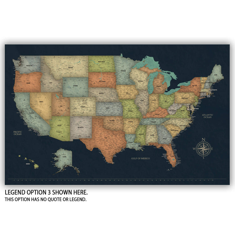The image is a detailed map of the United States, showing the different states and their geographical locations.