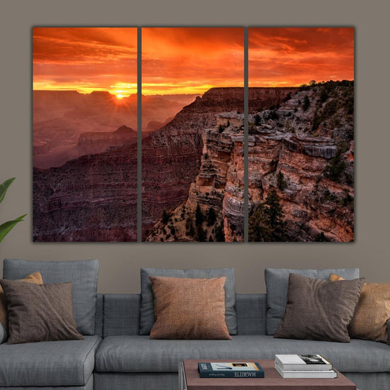Grand Canyon National Park Sunrise on Canvas