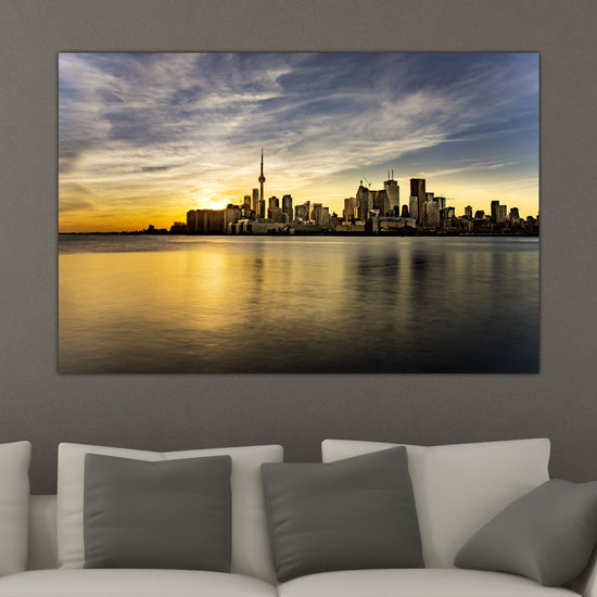 Toronto Skyline on Canvas