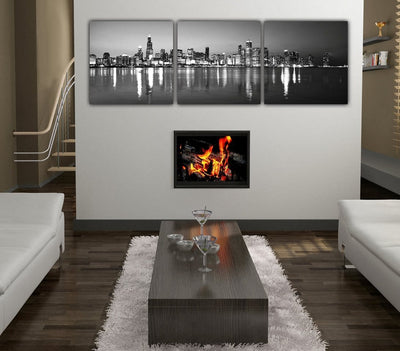 Chicago Skyline After Sunset - Wall Art | Holy Cow Canvas - Canvas Wall Art - HolyCowCanvas