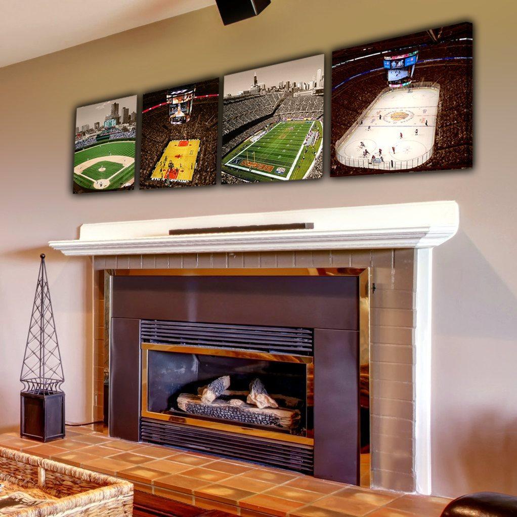 Chicago Sports Stadium Set | Holy Cow Canvas