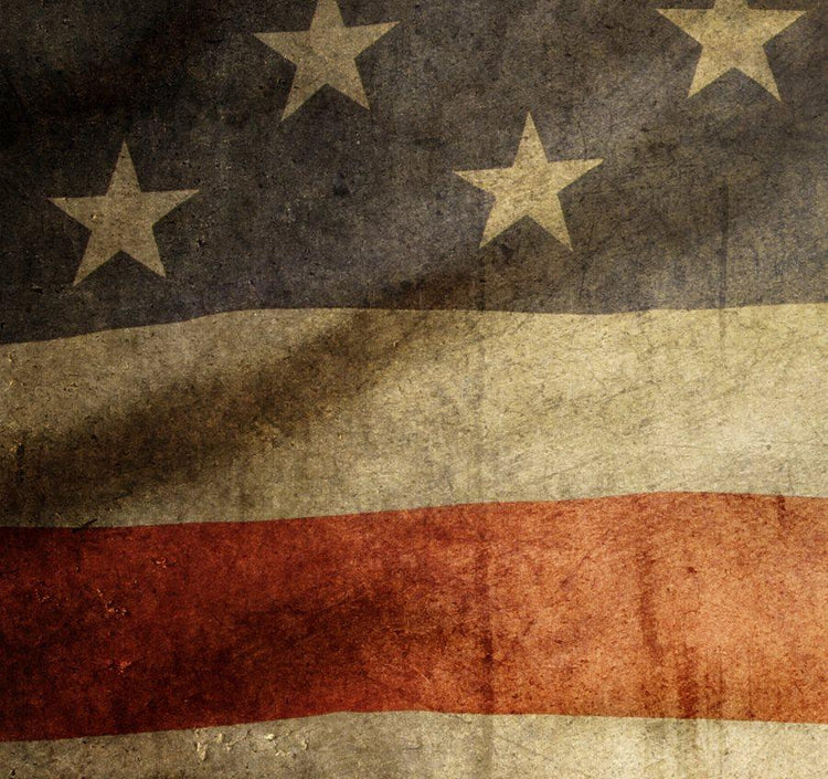American Flag Wall Art - Canvas Wall Art - HolyCowCanvas
