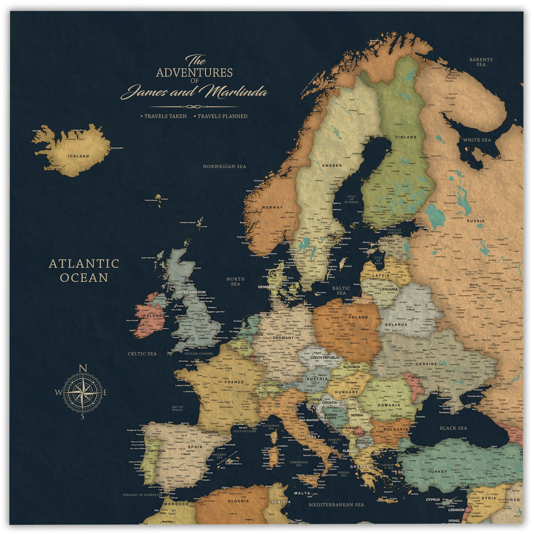 Regions and Continents