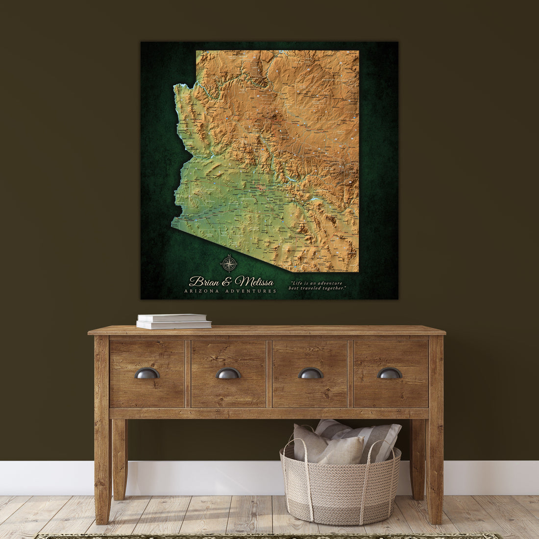 State Push Pin Maps