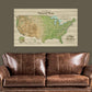 Quick Ship - USA National Parks Push Pin Map