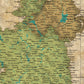 a map of the country of belgium