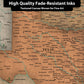 Quick Ship - USA Push Pin Travel Map