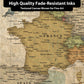 Quick Ship - Europe Push Pin Travel Map