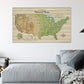 Quick Ship - USA National Parks Push Pin Map