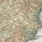 a map of spain with all the major cities