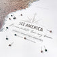 a map of the United States with the text "See America" and "It&