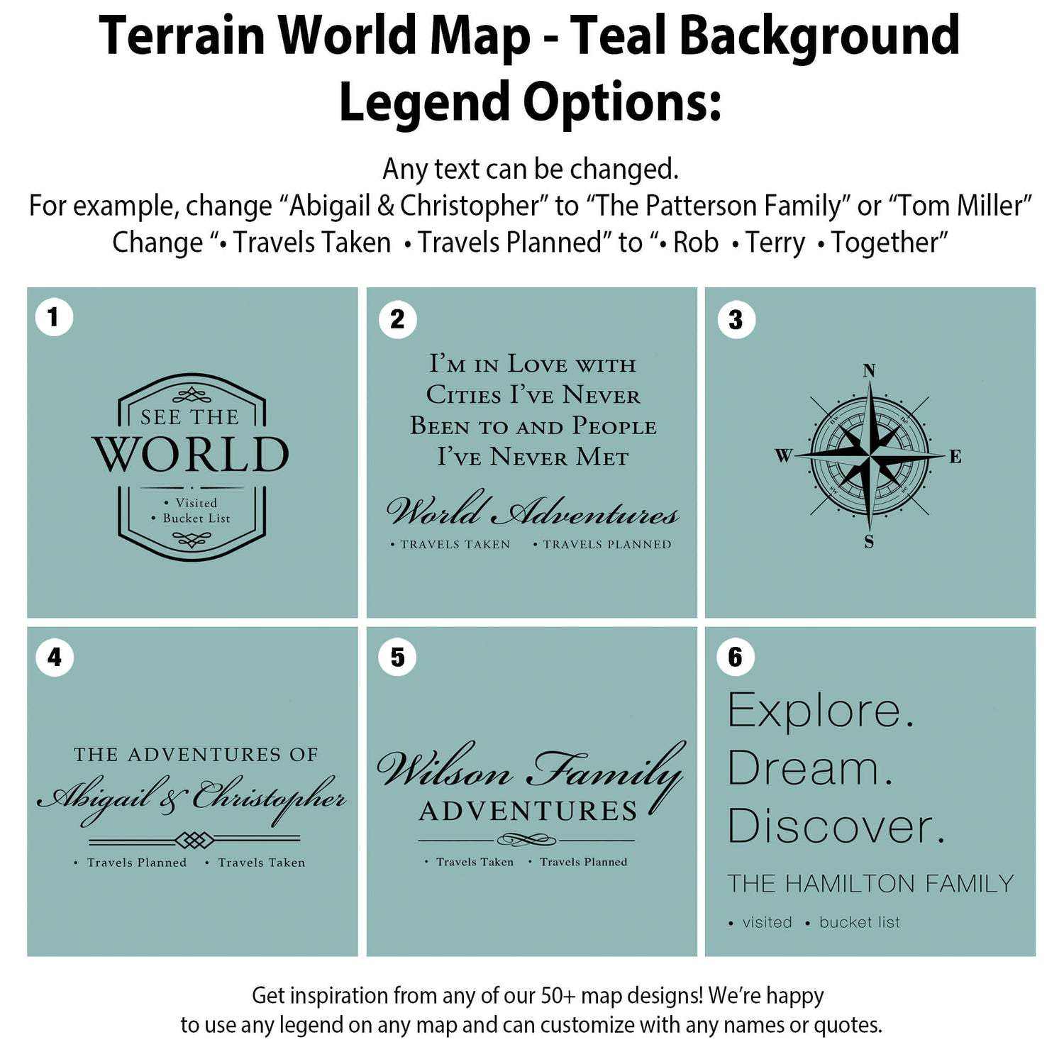 a map of the terrain of the world