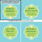 four different logos, each representing a different travel company. The logos feature a green and white color scheme with various text elements, such as "America the Beautiful", "Let&
