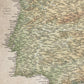 The image is a detailed map of Portugal, showing various cities, towns, and geographical features.
