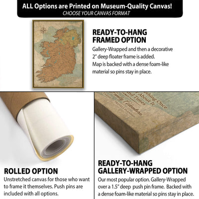 a picture of a map with instructions for how to use it