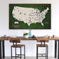 College Football Stadium Map – 77 Stadiums | Personalized Stadium Tour Map