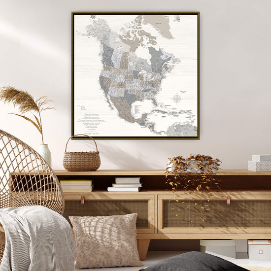 Farmhouse Map of North America
