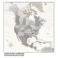 Farmhouse Map of North America