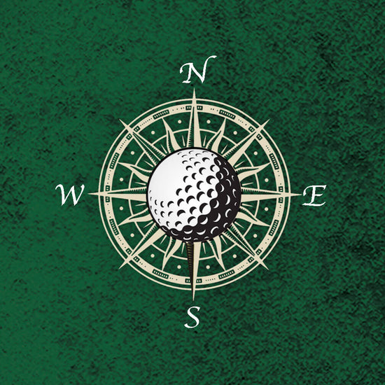 Top 250 Golf Courses Push Pin Map - 30" x 20" in Gold frame