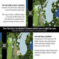 Top 250 Golf Courses in the USA Push Pin Map