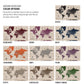 Modern Wood Push Pin World Map