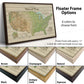USA National Parks Push Pin Map - Single Panel