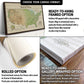 USA National Parks Push Pin Map - Single Panel