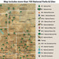 National Parks & Sites USA Push Pin Map