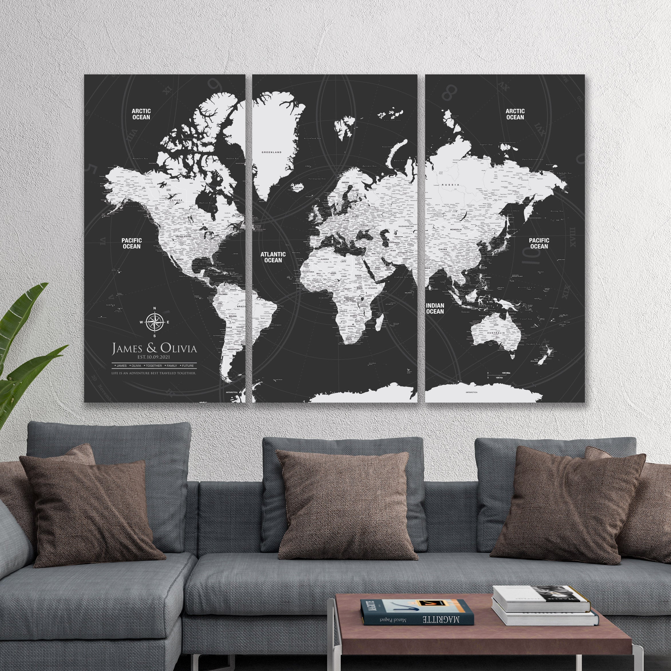 Push Pin World Travel Maps with Pins – Page 5 – Holy Cow Canvas