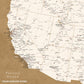USA Highway & Interstate Map - Single Panel