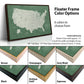 USA Highway & Interstate Map - Single Panel