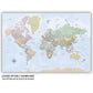 The image is a world map with various countries and regions labeled.
