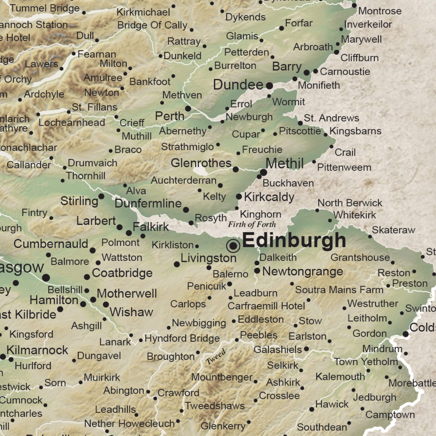 The image is a detailed map of the United Kingdom, showing various cities and towns across the country.