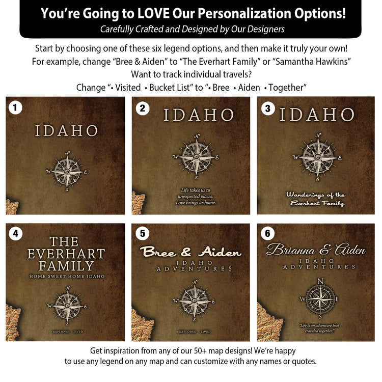 a flyer for the event with a picture of a compass on it