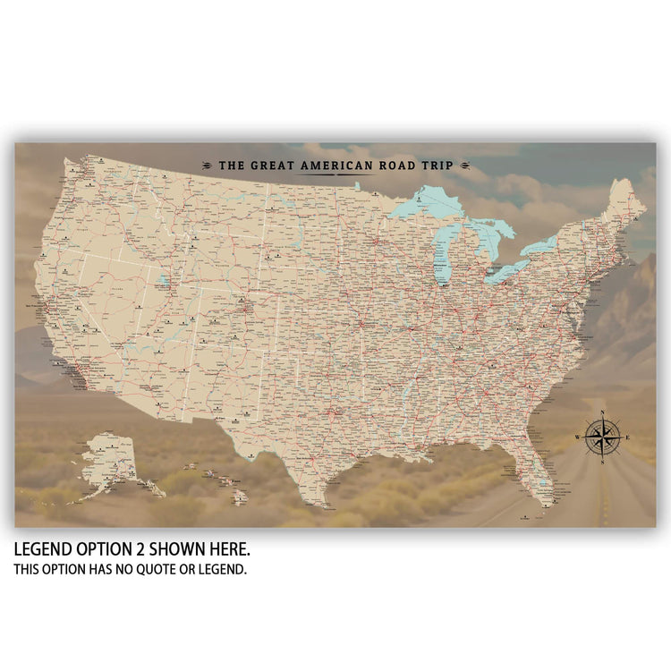 a map of the united states of america