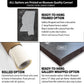 a poster with instructions on how to wrap a canvas