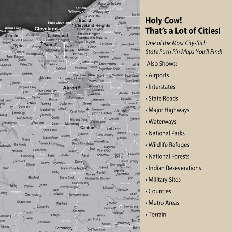 a large map of the state of texas