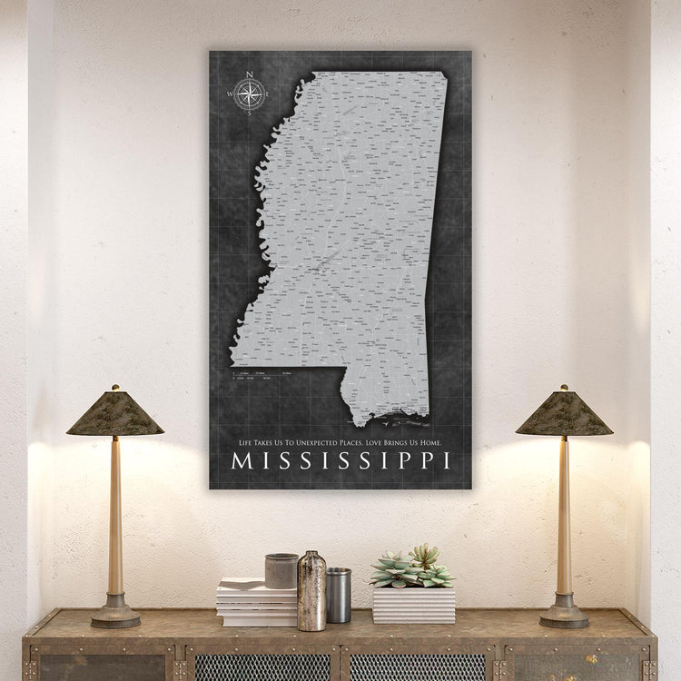 a couple of bags of candy sitting on top of a wooden table