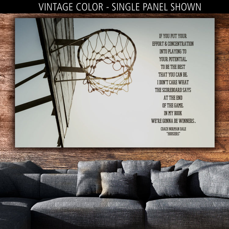 Basketball Hoops Canvas Wall Art - Canvas Wall Art - HolyCowCanvas