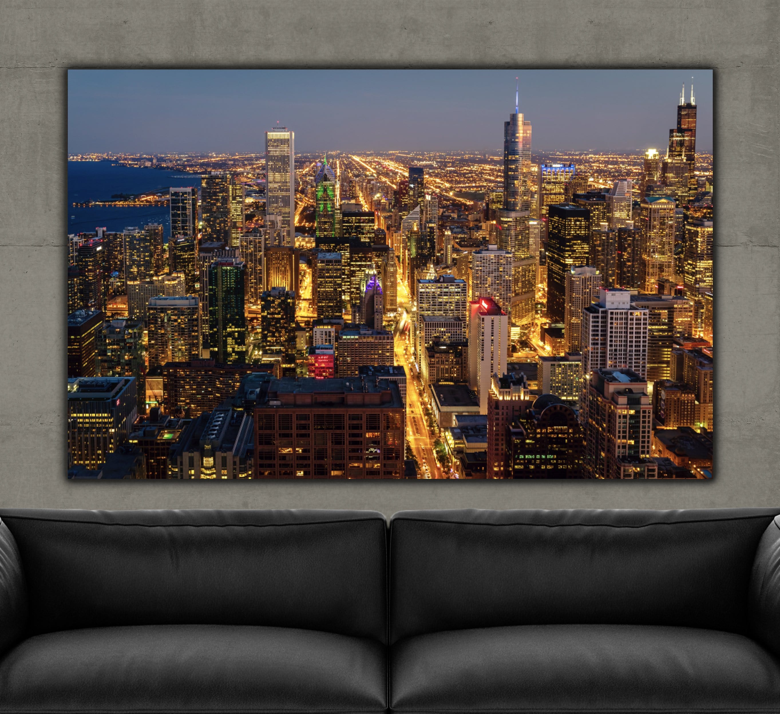 Chicago Skyline - Magnificent Mile | Holy Cow Canvas