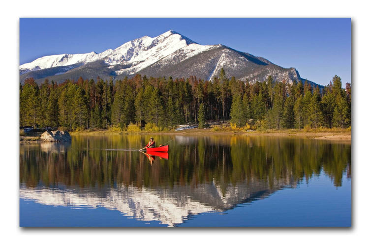 Colorado Lake Canvas Wall Art - Canvas Wall Art - HolyCowCanvas