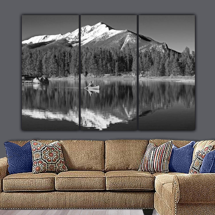 Colorado Lake Canvas Wall Art - Canvas Wall Art - HolyCowCanvas