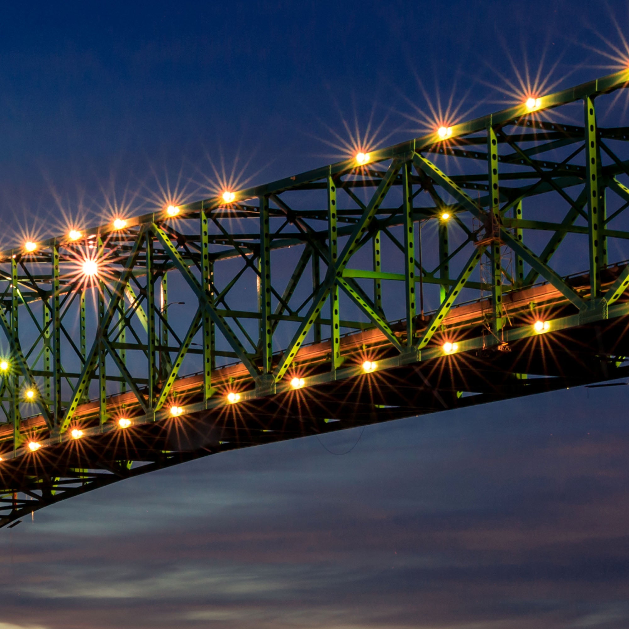 Jacksonville Hart Bridge on Canvas | Holy Cow Canvas