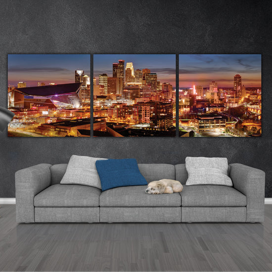 Minneapolis Skyline Wall Art