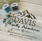 USA National Parks Push Pin Map - Single Panel