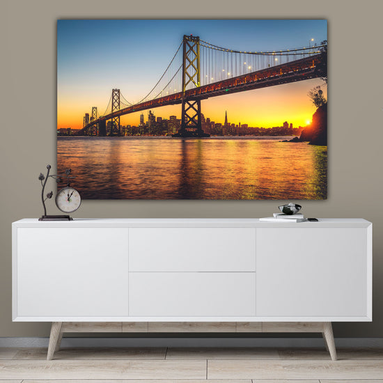 San Francisco Bay Bridge on Canvas