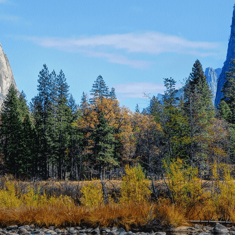 Yosemite Gates of the Valley Wall Art - Canvas Wall Art - HolyCowCanvas
