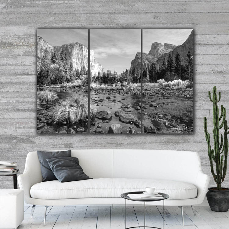 Yosemite Gates of the Valley Wall Art - Canvas Wall Art - HolyCowCanvas