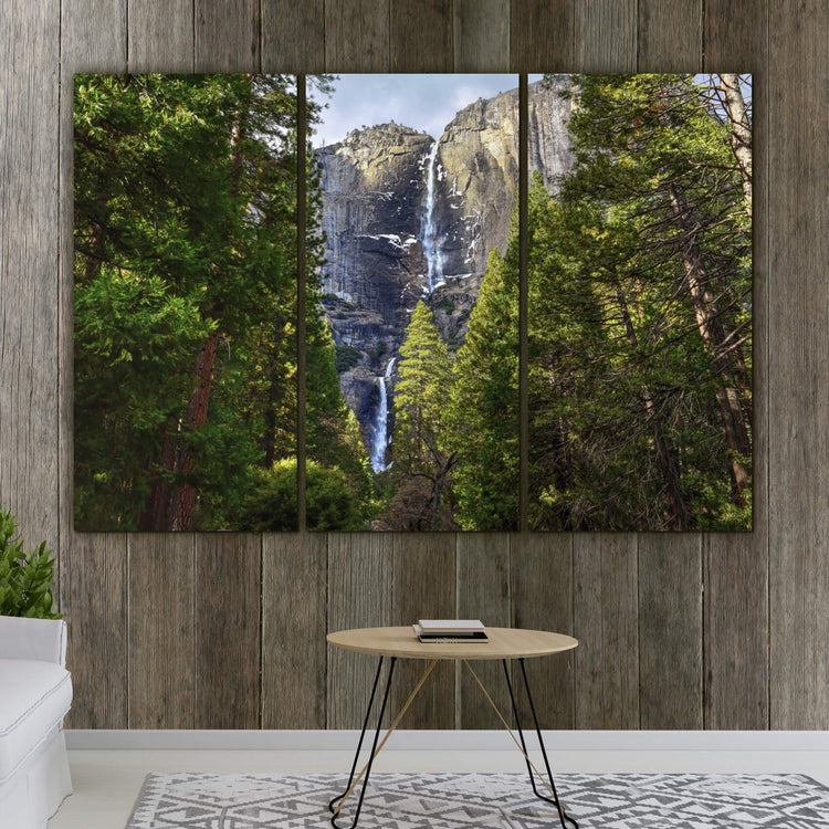 Yosemite Falls Canvas Wall Art - Canvas Wall Art - HolyCowCanvas