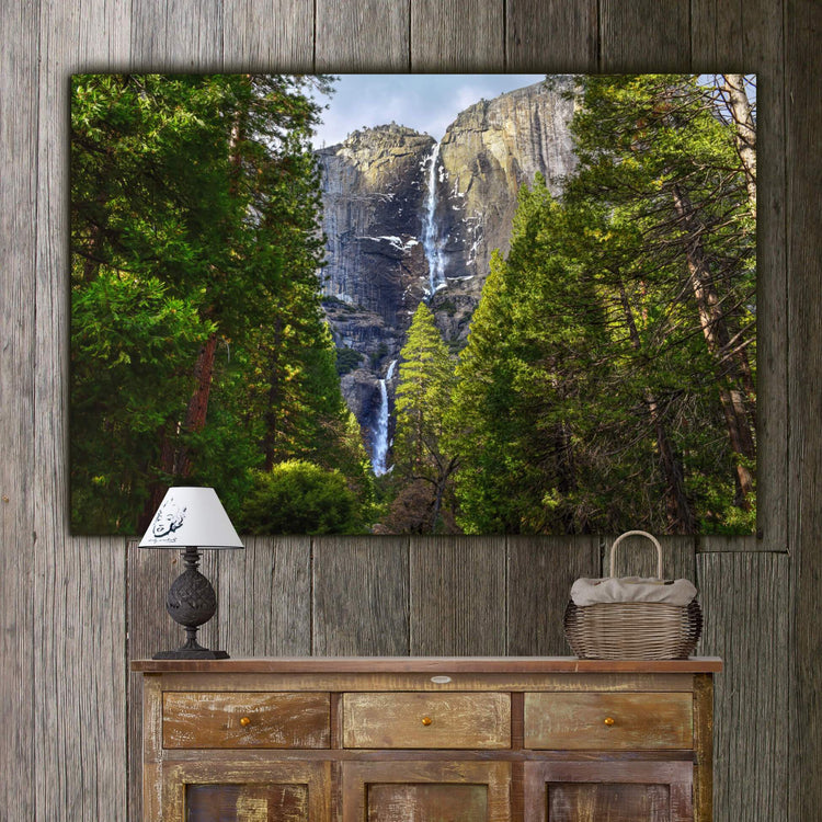 Yosemite Falls Canvas Wall Art - Canvas Wall Art - HolyCowCanvas